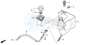 NH90 drawing OIL TANK