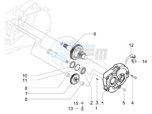 Liberty 50 4t drawing Reduction unit