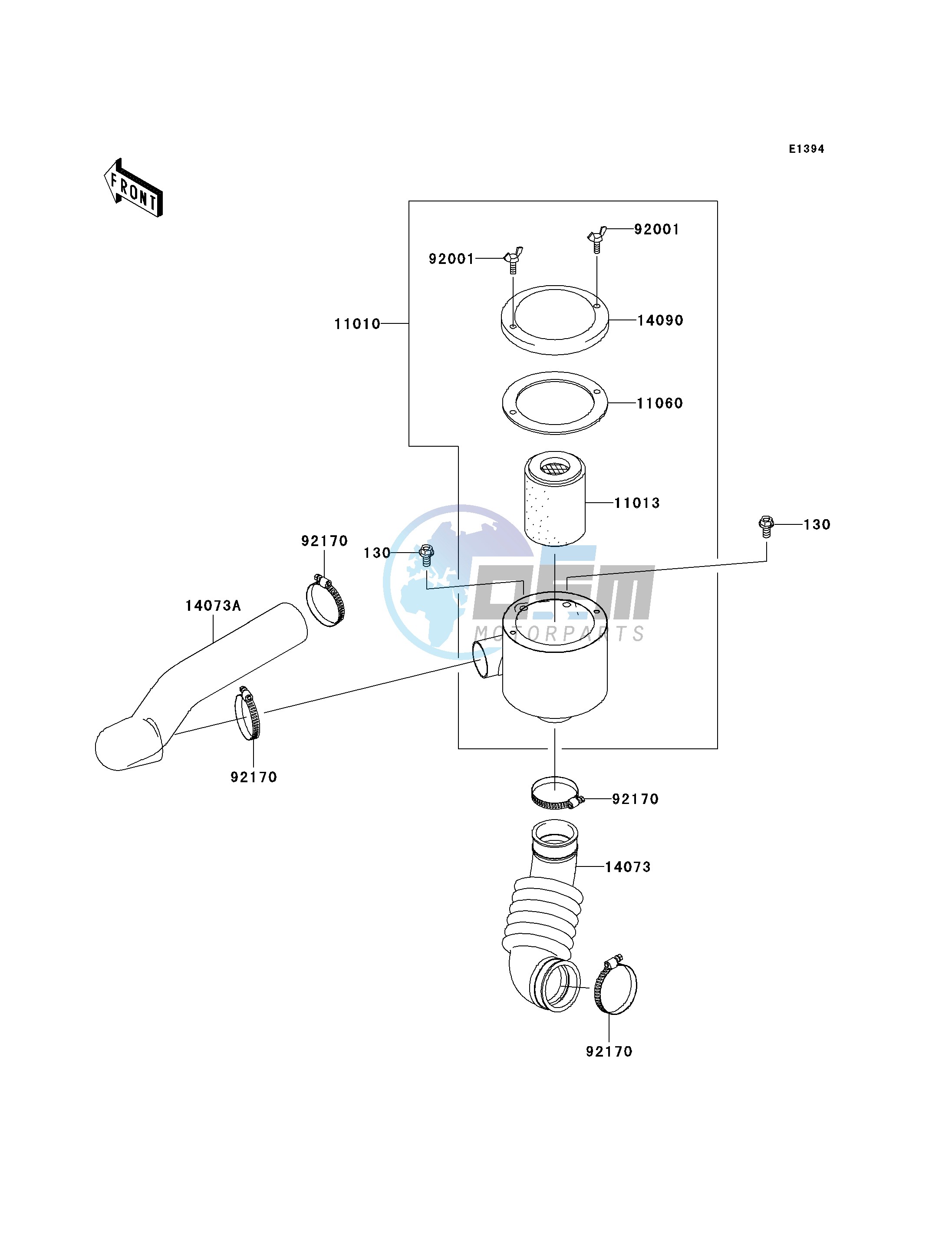 AIR CLEANER-BELT CONVERTER