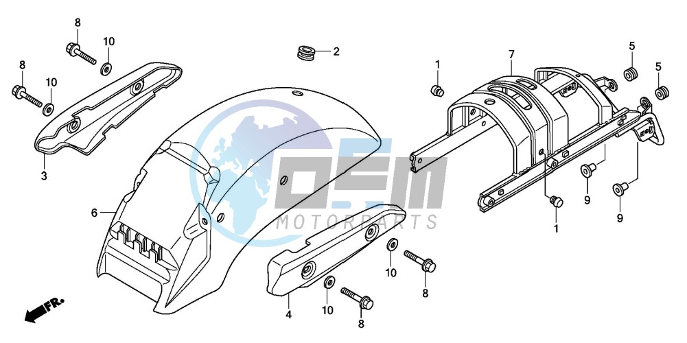 REAR FENDER