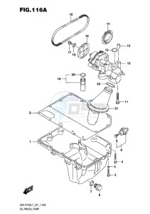 GSX-R750 EU drawing OIL PAN-OIL PUMP