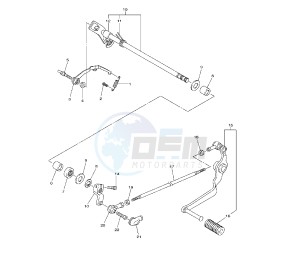 FZ8-S 800 drawing SHIFT SHAFT