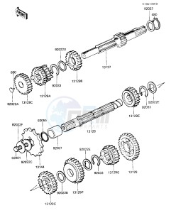 KE 100 B [KE100] (B9-F10) [KE100] drawing TRANSMISSION