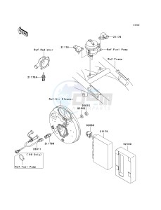 VN 1500 J [VULCAN 1500 DRIFTER] (J1-J2) [VULCAN 1500 DRIFTER] drawing FUEL INJECTION