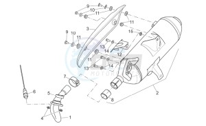 Atlantic 125-250 drawing Exhaust unit