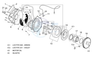 Pegaso 650 Carb drawing Ignition unit