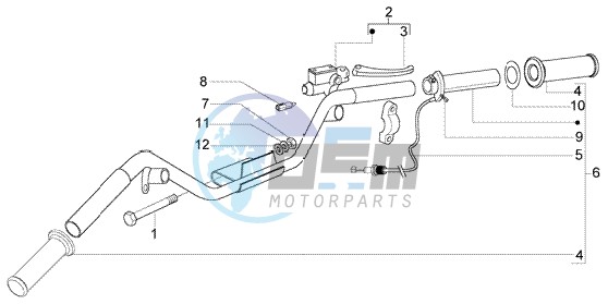 Handlebars component RH