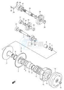 AE50 (E28) drawing TRANSMISSION (2)(~E.NO.A129-153740)