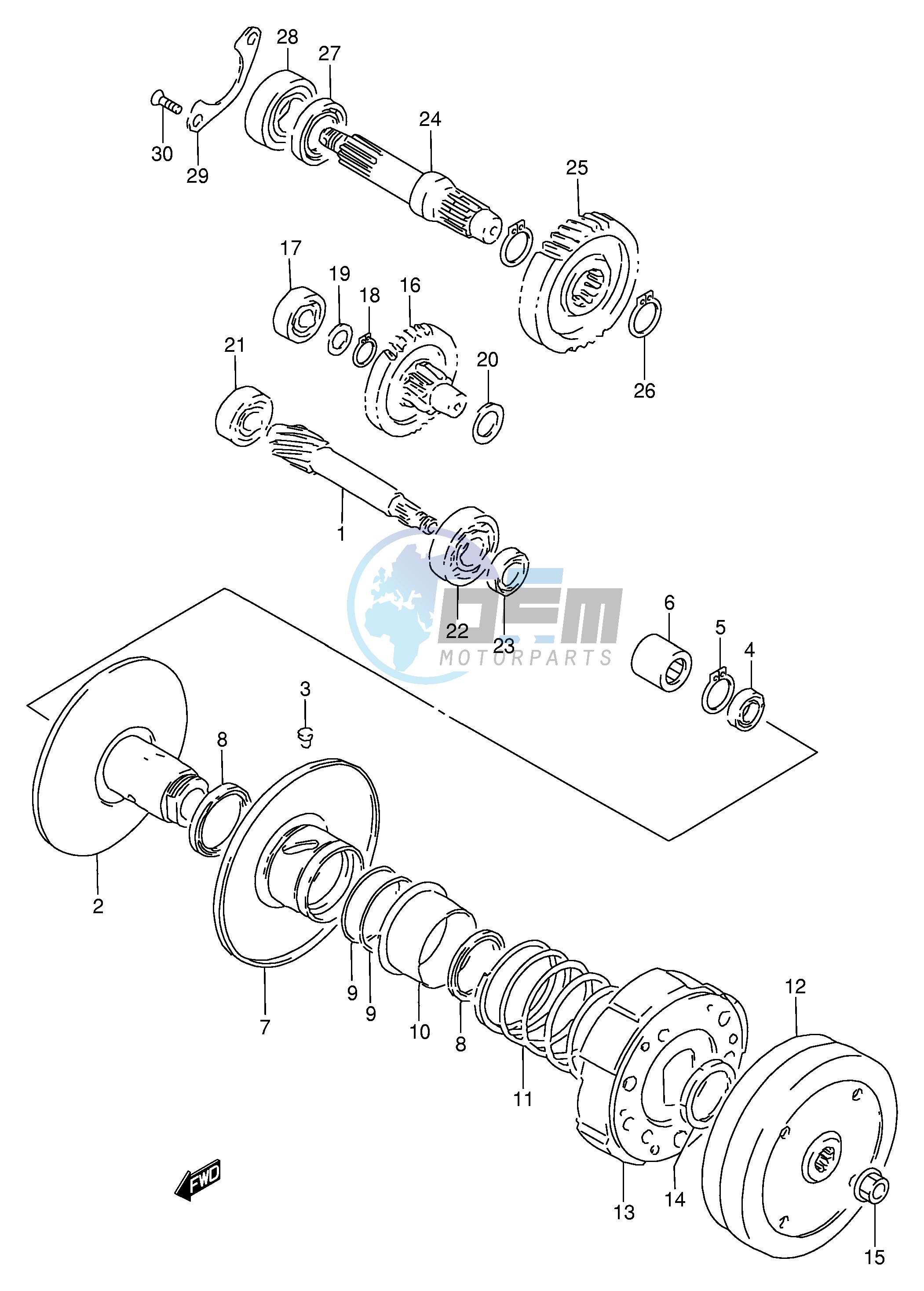 TRANSMISSION (2)(~E.NO.A129-153740)