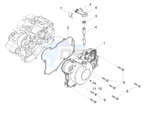 RS 50 RS4 50 2T E4 (APAC, EMEA) drawing Clutch cover