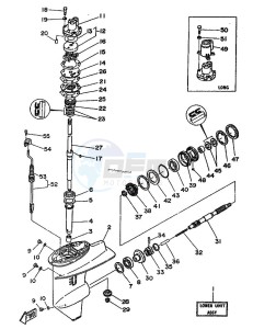 20C drawing LOWER-CASING-x-DRIVE-1