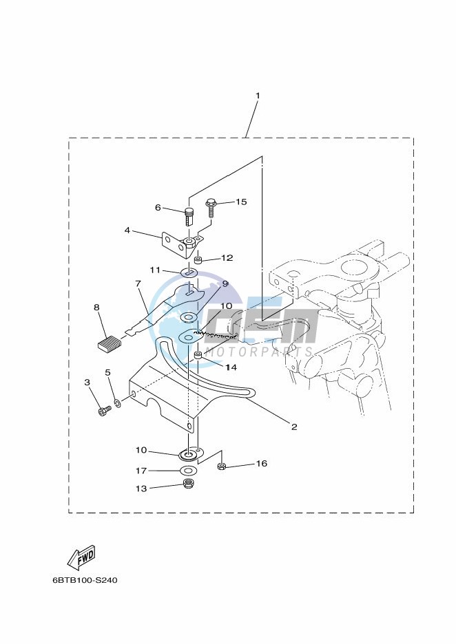 TILLER-HANDLE