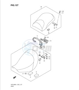 VLR1800 drawing SEAT (VLR1800L1 E24)