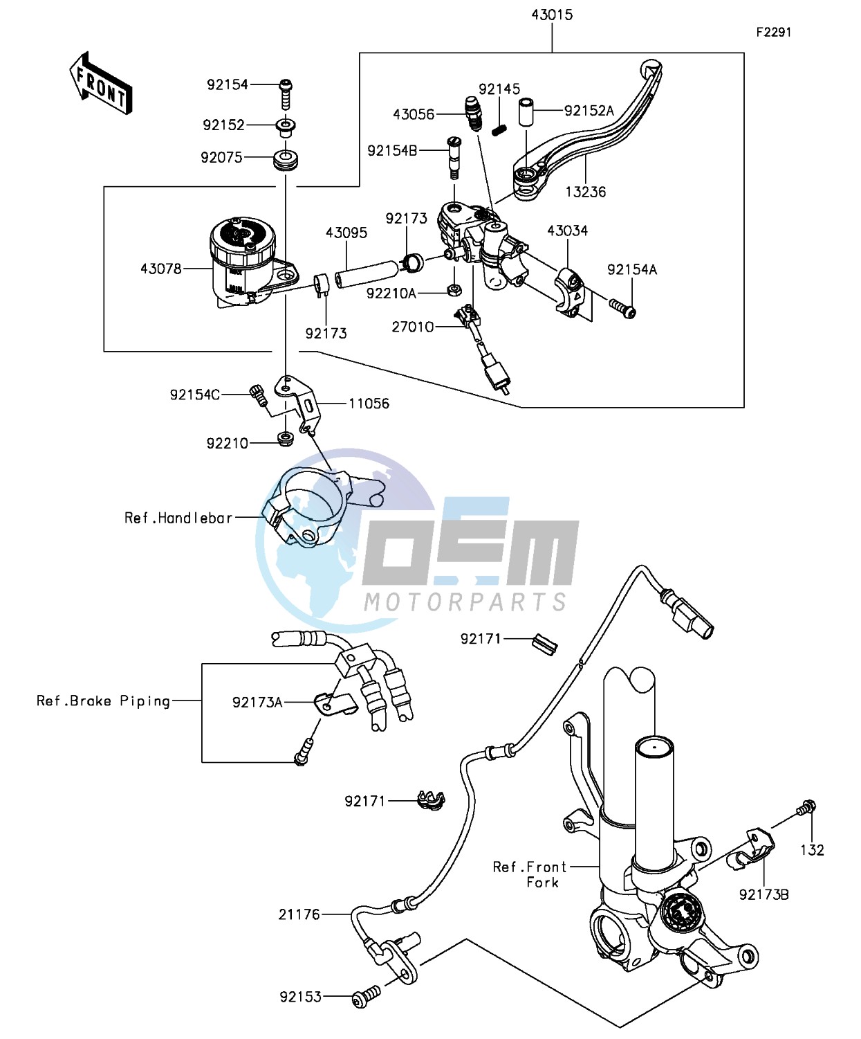 Front Master Cylinder