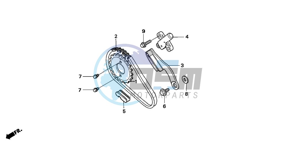 CAM CHAIN/TENSIONER