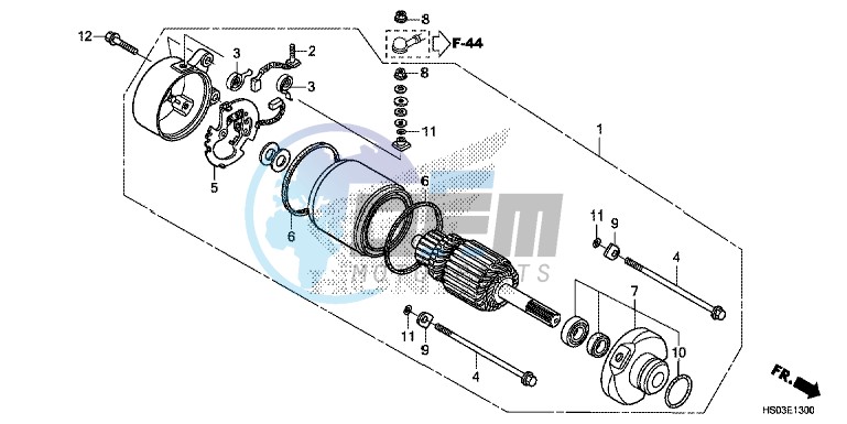 STARTER MOTOR