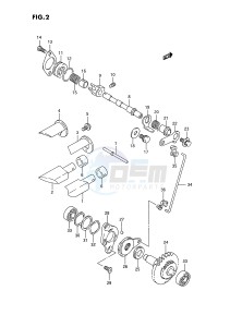 RM250 (E3) drawing EXHAUST VALVE