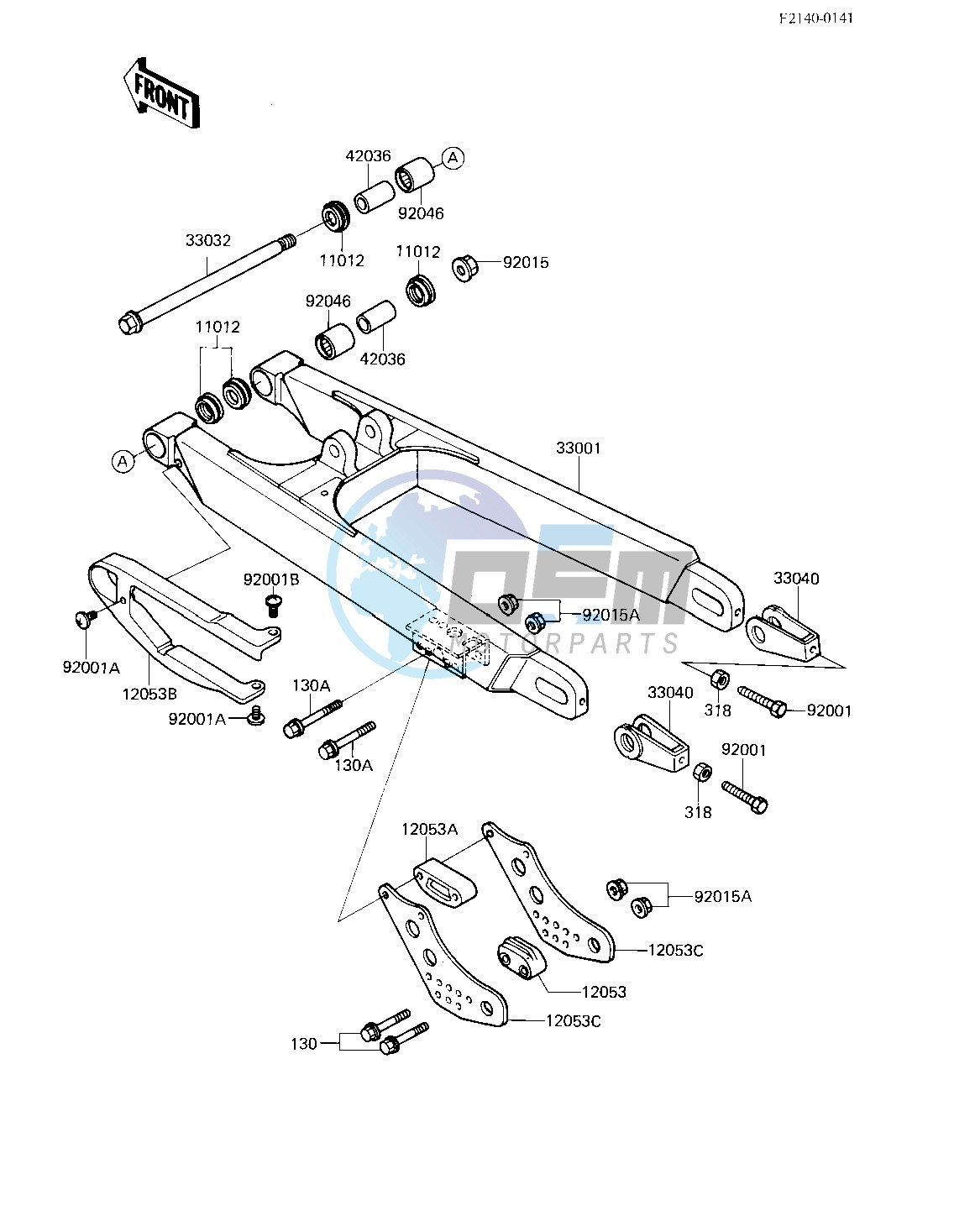 SWING ARM -- 83 A1- -