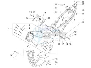 RS4 125 4T drawing Frame