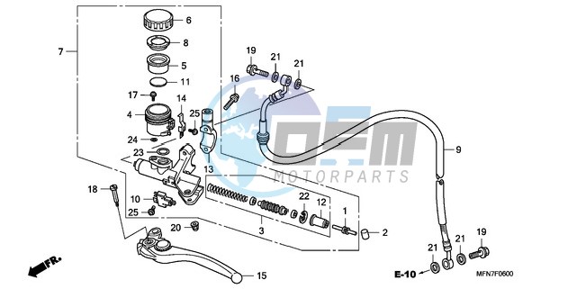 CLUTCH MASTER CYLINDER