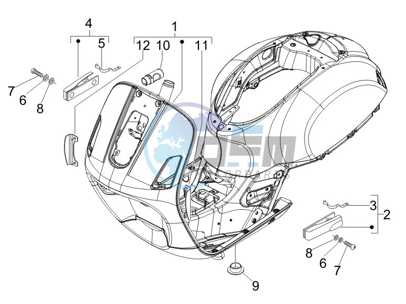 Frame - bodywork