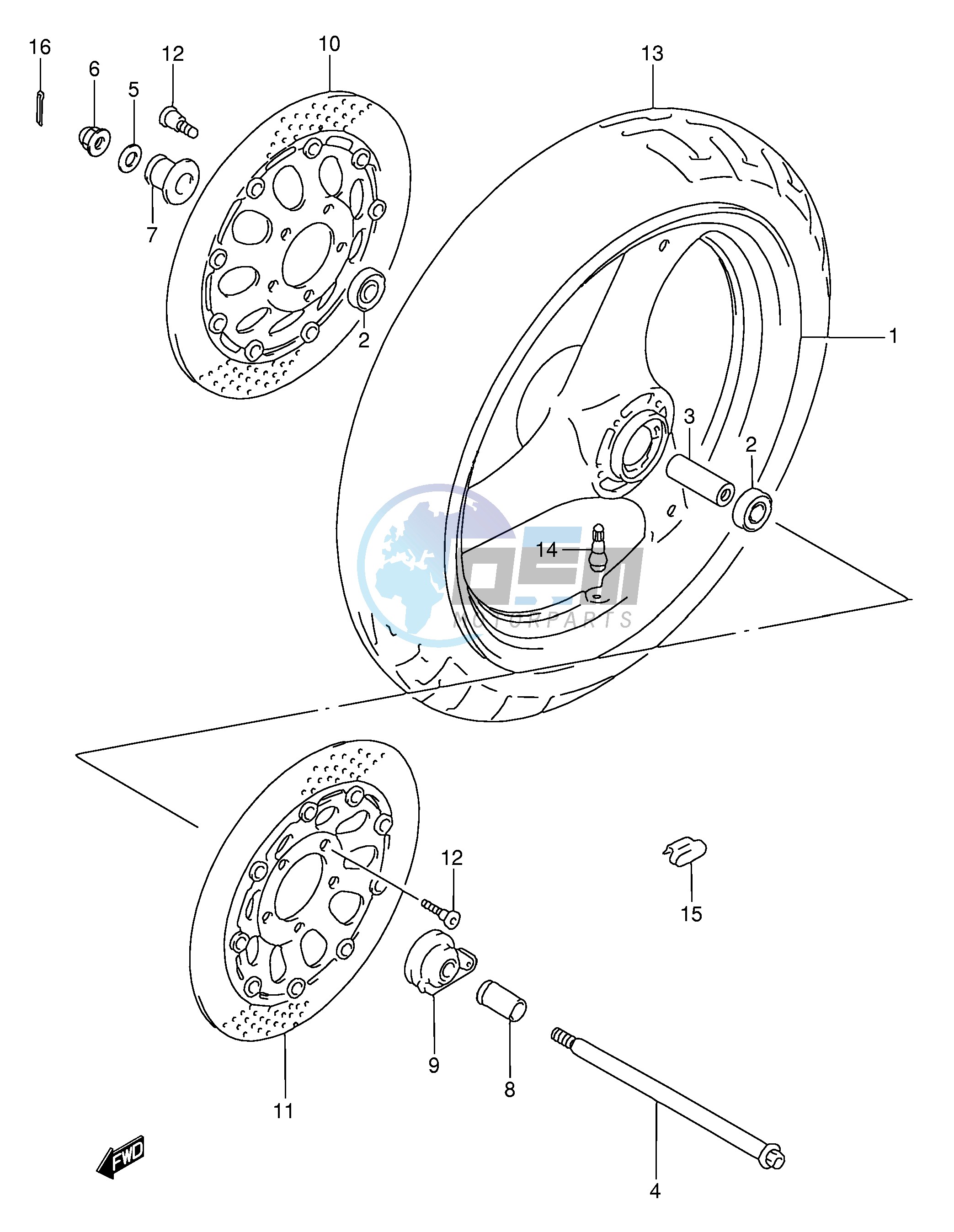 FRONT WHEEL