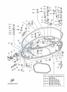 FL350AET2U drawing BOTTOM-COVER-1