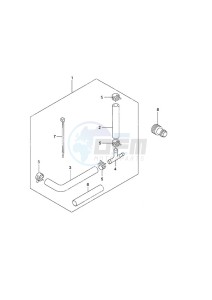 DF 140A drawing Water Pressure Gauge Install Kit