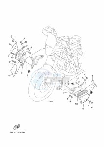 XTZ690 XTZ7N (BHL1) drawing COWLING 2