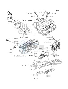 ZX 600 P [NINJA ZX-6R] (7F-8FA) P7F drawing FUEL INJECTION