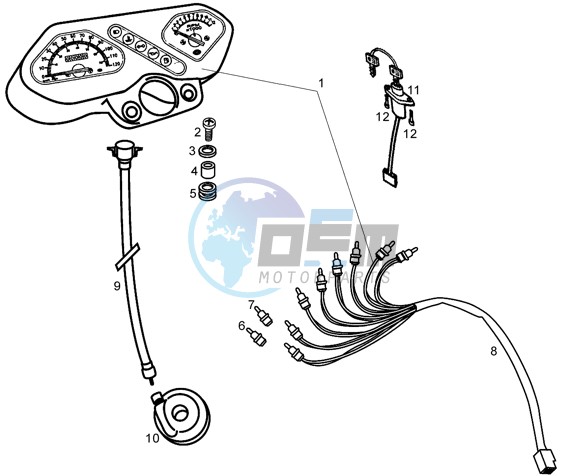 Speedometer and components