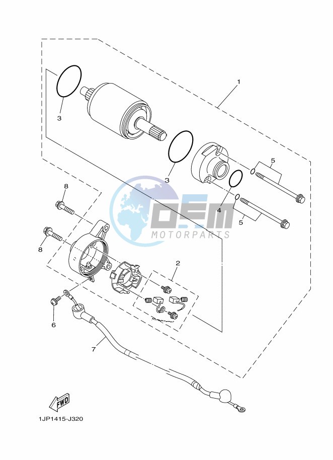 STARTING MOTOR