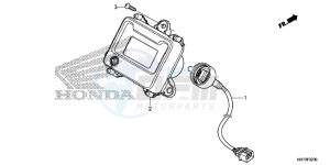 TRX420FA6G TRX420 Europe Direct - (ED) drawing METER