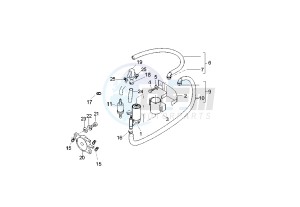 Runner PUREJET 50 drawing Fuel supply system