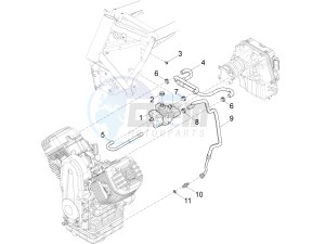 Audace 1400 Carbon 1380 (EMEA) drawing Blow-by system