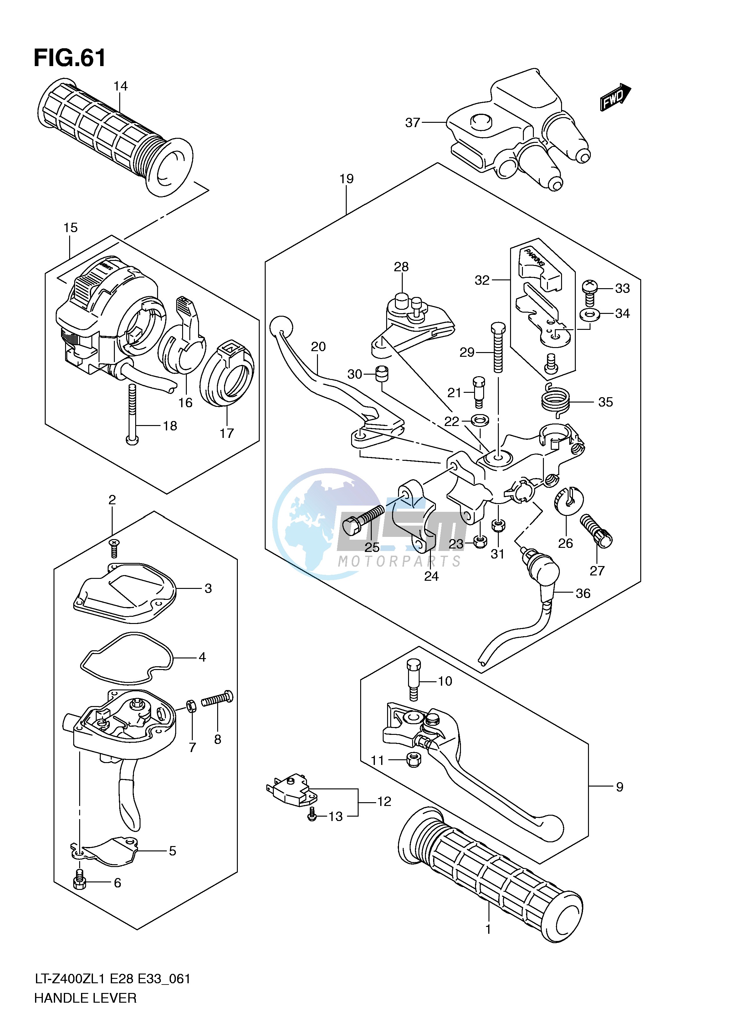 HANDLE LEVER