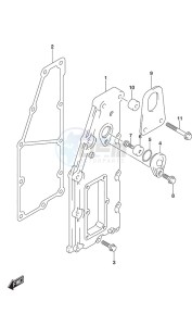 DF 175 drawing Exhaust Cover