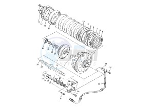 XVZ ROYAL STAR 1300 drawing CLUTCH