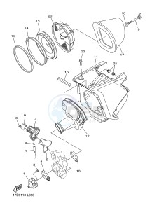 YZ250F (17D9 17DA 17DB 17DC) drawing INTAKE