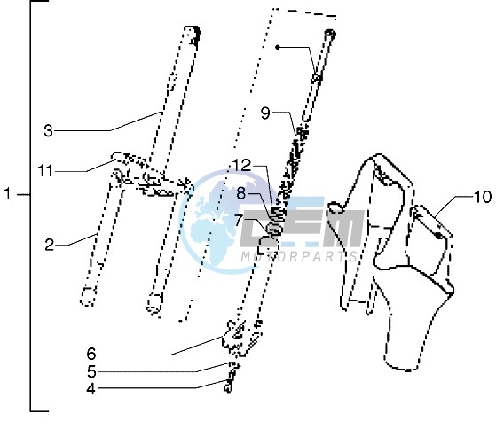 Steering column