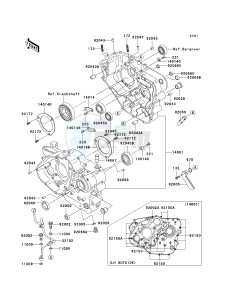 KL 650 E [KLR650] (E8F-E9F) E9F drawing CRANKCASE