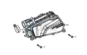 FIDDLE II 125 drawing AIRFILTER