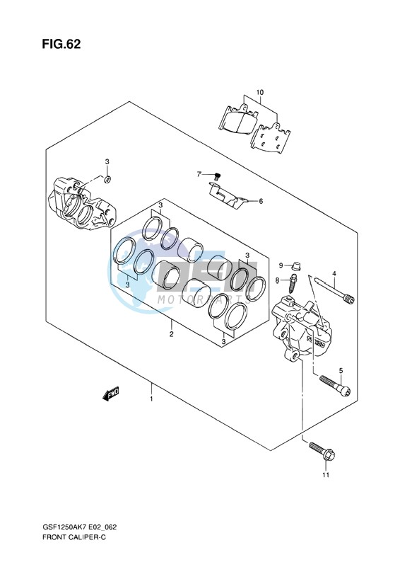 FRONT CALIPER