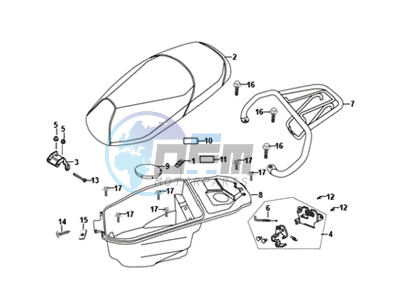 BUDDTSEAT - HELMET BOX - CARRIER