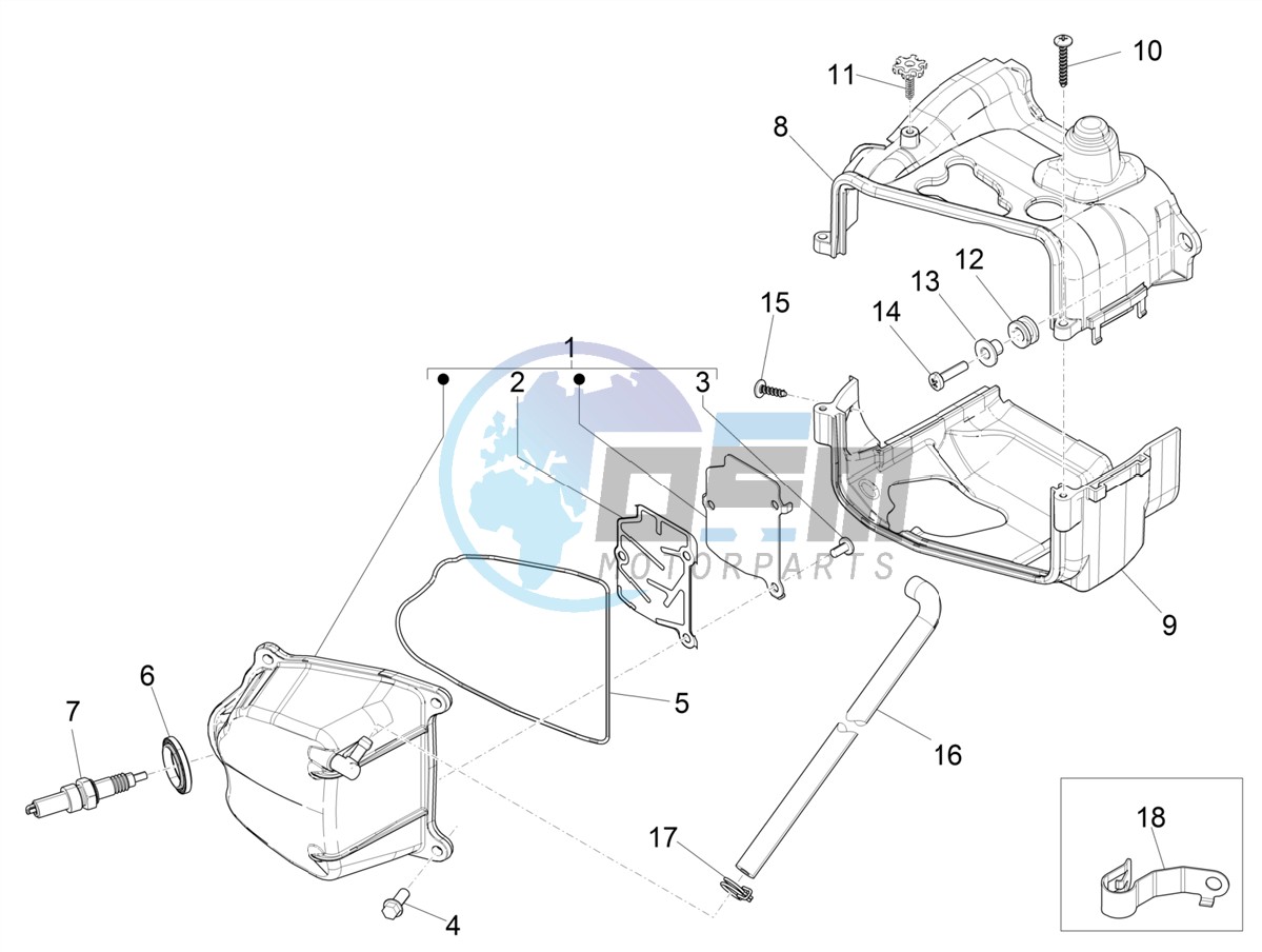 Cylinder head cover