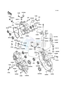 MULE 3010 DIESEL 4x4 KAF950-B3 EU drawing Gear Box