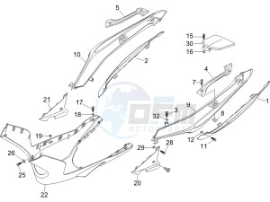 Nexus 250 e3 drawing Side cover - Spoiler