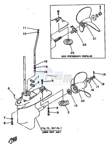 60FE-60FET drawing LOWER-CASING-x-DRIVE-2