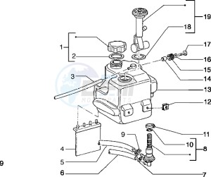 Typhoon 50 drawing Fuel Tank