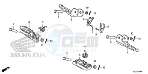 CRF250ME CRF250M UK - (E) drawing STEP